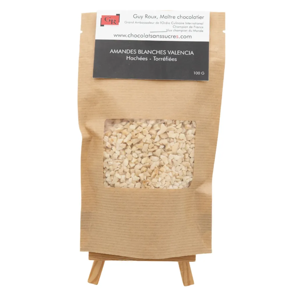 Amandes blanches Valencia, Hachées et torréfiées