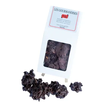 Gourmandises au chocolat noir 64 % sans sucre