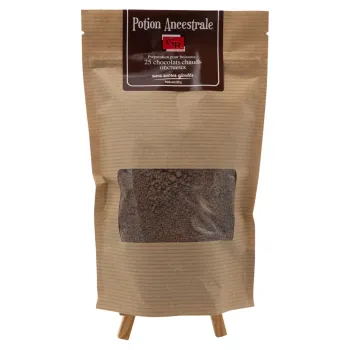 Potion Ancestrale, chocolat à boire sans sucre