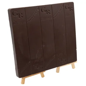Tablette géante - chocolat noir 75% - 750g